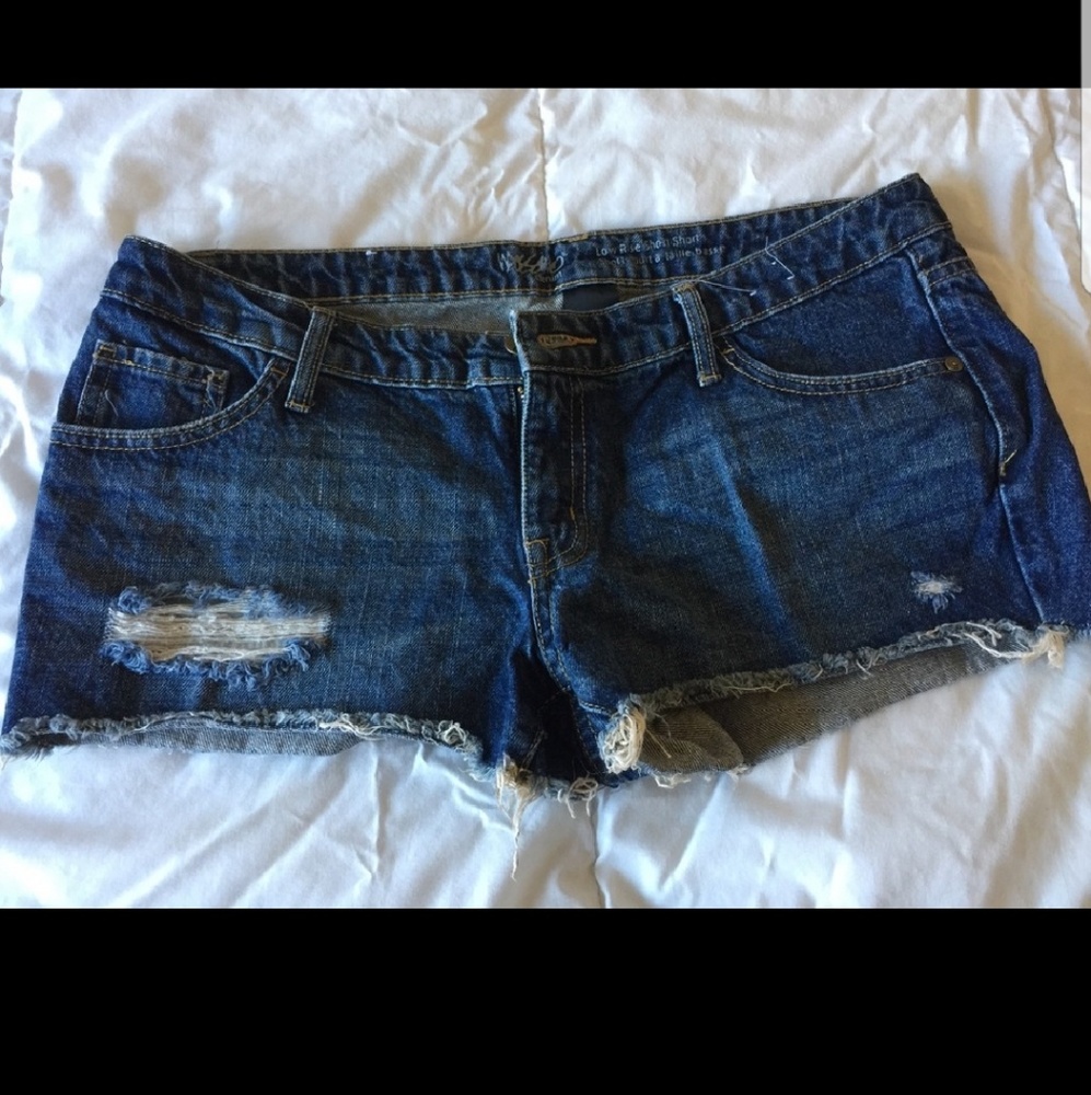 ☀️🌡😄👌Mossimo distressed shorts blue🏜🏖